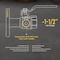 Everflow FIP Full Port Ball Valve with Cleanout and Flange, Brass 1-1/2" 895T112 - alternate 5